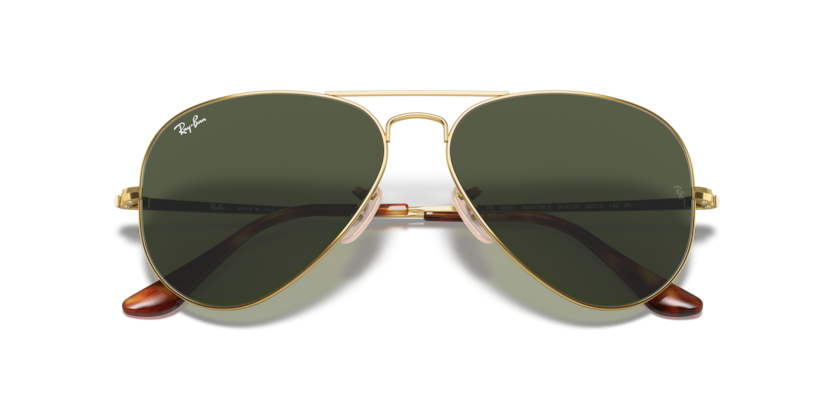 Ray-Ban RB3689 Aviator Metal Ii Sunglasses