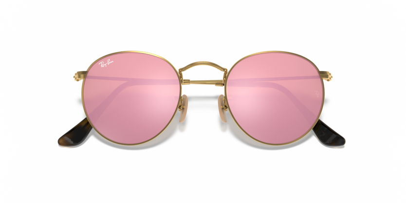 Ray-Ban RB3447N Round Metal Sunglasses