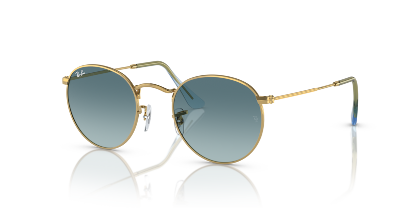 Ray-Ban RB3447 Round Metal Sunglasses
