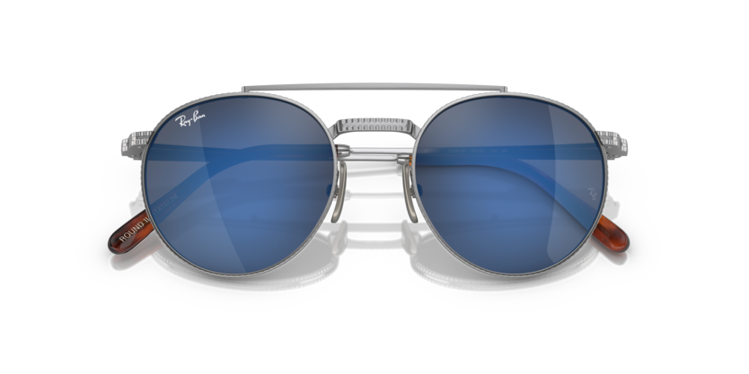 Ray-Ban RB8237 Round Ii Titanium Sunglasses