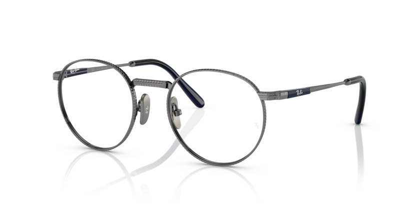 Ray-Ban Vista RX8237V Round Titanium Eyeglasses
