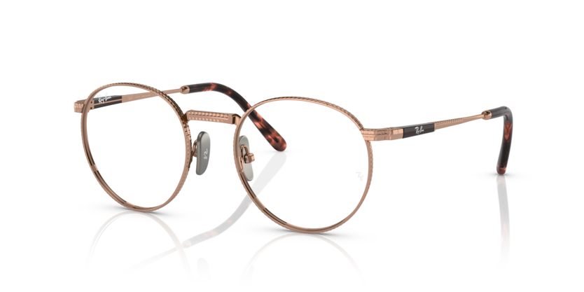 Ray-Ban Vista RX8237V Round Titanium Eyeglasses
