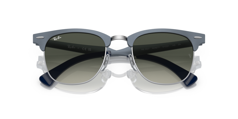 Ray-Ban RB3507 Clubmaster Aluminum Sunglasses
