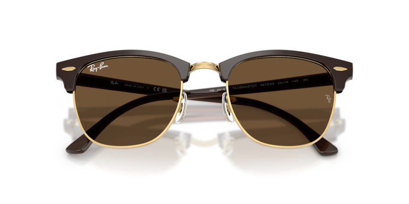 Ray-Ban RB3016F Clubmaster Low Bridge Fit Sunglasses