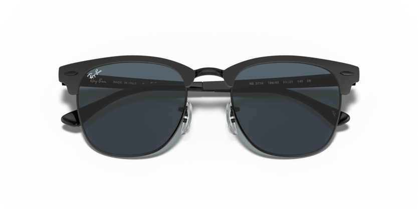 Ray-Ban RB3716 Clubmaster Metal Sunglasses