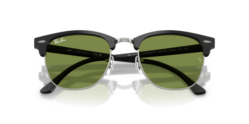 Ray-Ban RB3016F Clubmaster Low Bridge Fit Sunglasses
