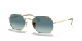 Ray-Ban RB3556N Octagonal Sunglasses