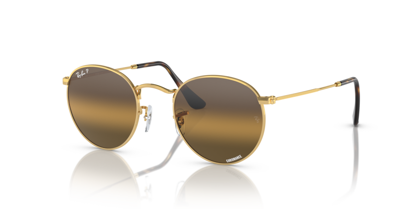Ray-Ban RB3447 Round Metal Sunglasses