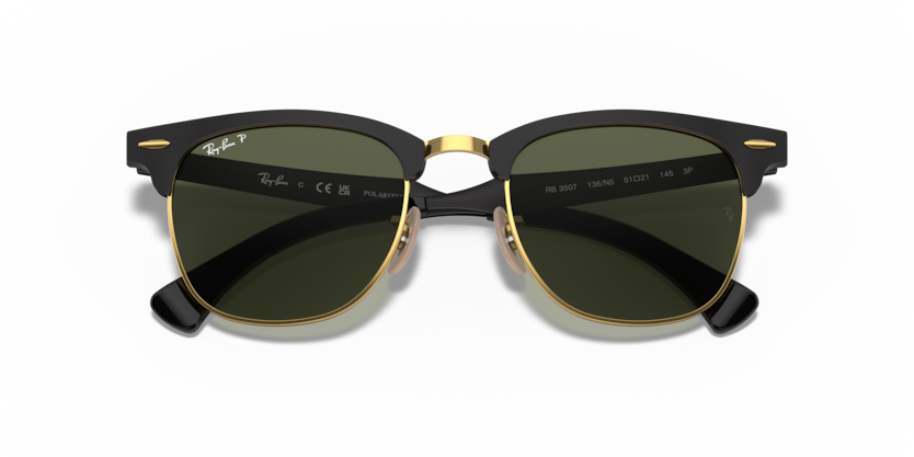 Ray-Ban RB3507 Clubmaster Aluminum Sunglasses