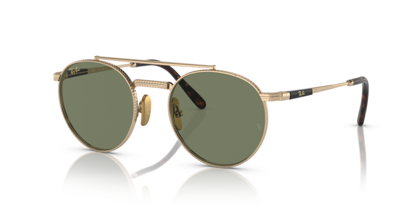 Ray-Ban RB8237 Round Ii Titanium Sunglasses