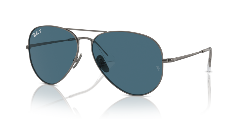 Ray-Ban RB8089 Aviator Titanium Sunglasses