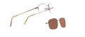 Flexon FLX806MGC-CLIP Eyeglasses