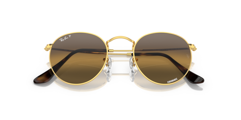 Ray-Ban RB3447 Round Metal Sunglasses