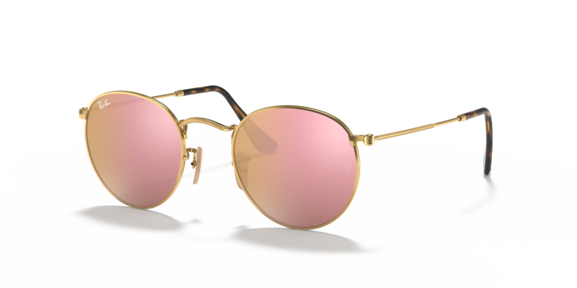 Ray-Ban RB3447N Round Metal Sunglasses