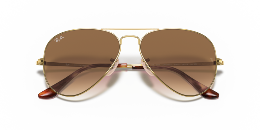 Ray-Ban RB3689 Aviator Metal Ii Sunglasses