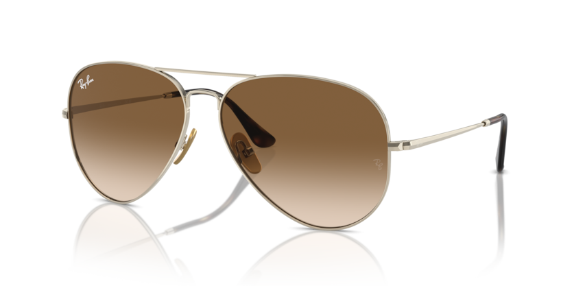 Ray-Ban RB8089 Aviator Titanium Sunglasses