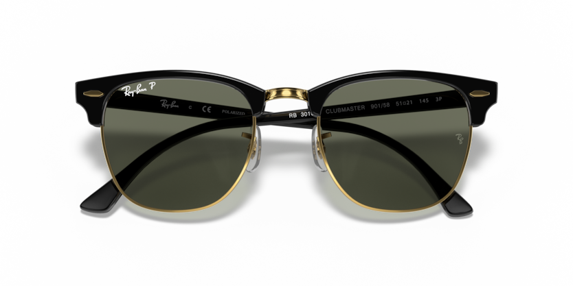 Ray-Ban RB3016F Clubmaster Low Bridge Fit Sunglasses