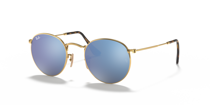 Ray-Ban RB3447N Round Metal Sunglasses