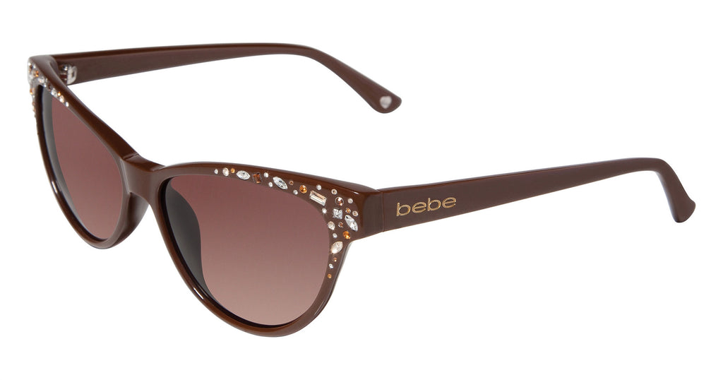 bebe BB7024 Sunglasses 002 Chocolate