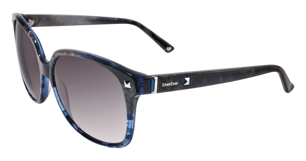 bebe BB7038 Sunglasses 001 Blue Marble
