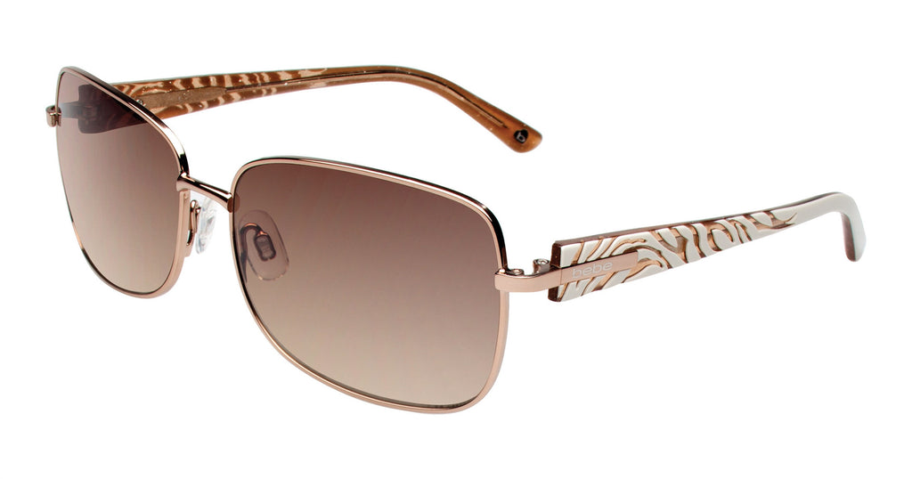bebe BB7088 Sunglasses 780 Rose Gold
