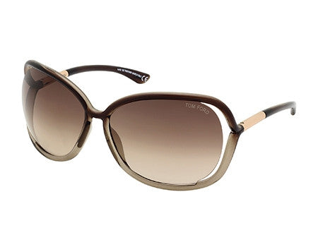 TOM FORD FT 0076 Sunglasses 38F Bronze