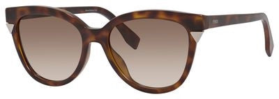 Fendi FF 0125 Sunglasses 0MQL Havana