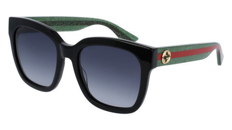 Gucci GG0034S Sunglasses 002 Black