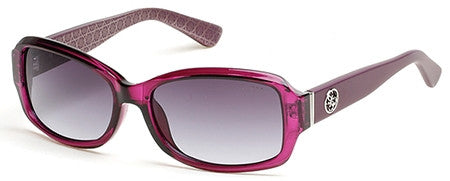 GUESS GU 7410 Sunglasses 69B Shiny Bordeaux