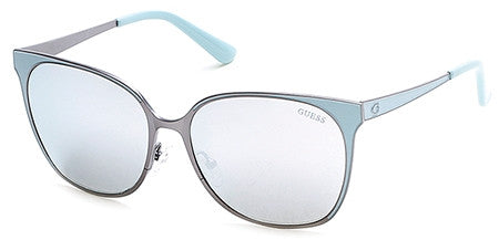 GUESS GU 7458 Sunglasses 09C Matte Gunmetal