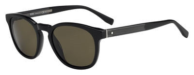 Hugo Boss 0803 Sunglasses 0128 Black Dark Gray