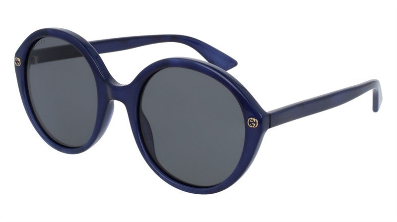 Gucci GUC Sensual Romantic GG0023S Sunglasses 004 Blue