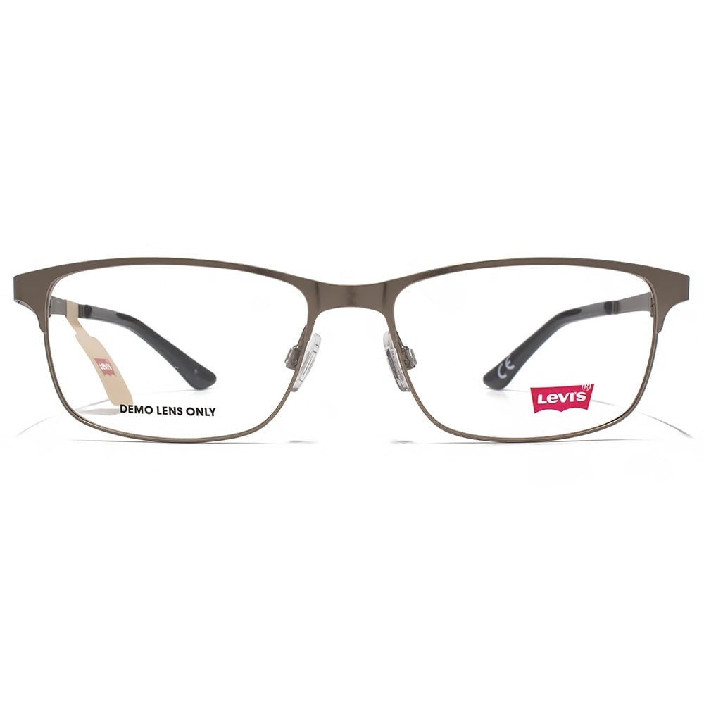 Levis LS103 Metal Rectangle Eyeglasses in Gunmetal
