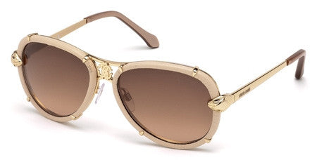 ROBERTO CAVALLI RC 885S Sunglasses 28F Shiny Rose Gold