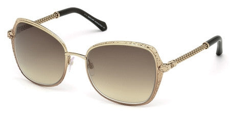ROBERTO CAVALLI RC 977S Sunglasses 33G Gold