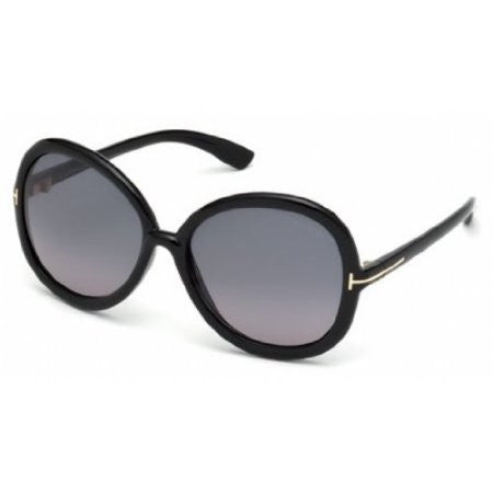 Tom Ford FT FT0276 Candice Sunglasses 01B Shiny Black