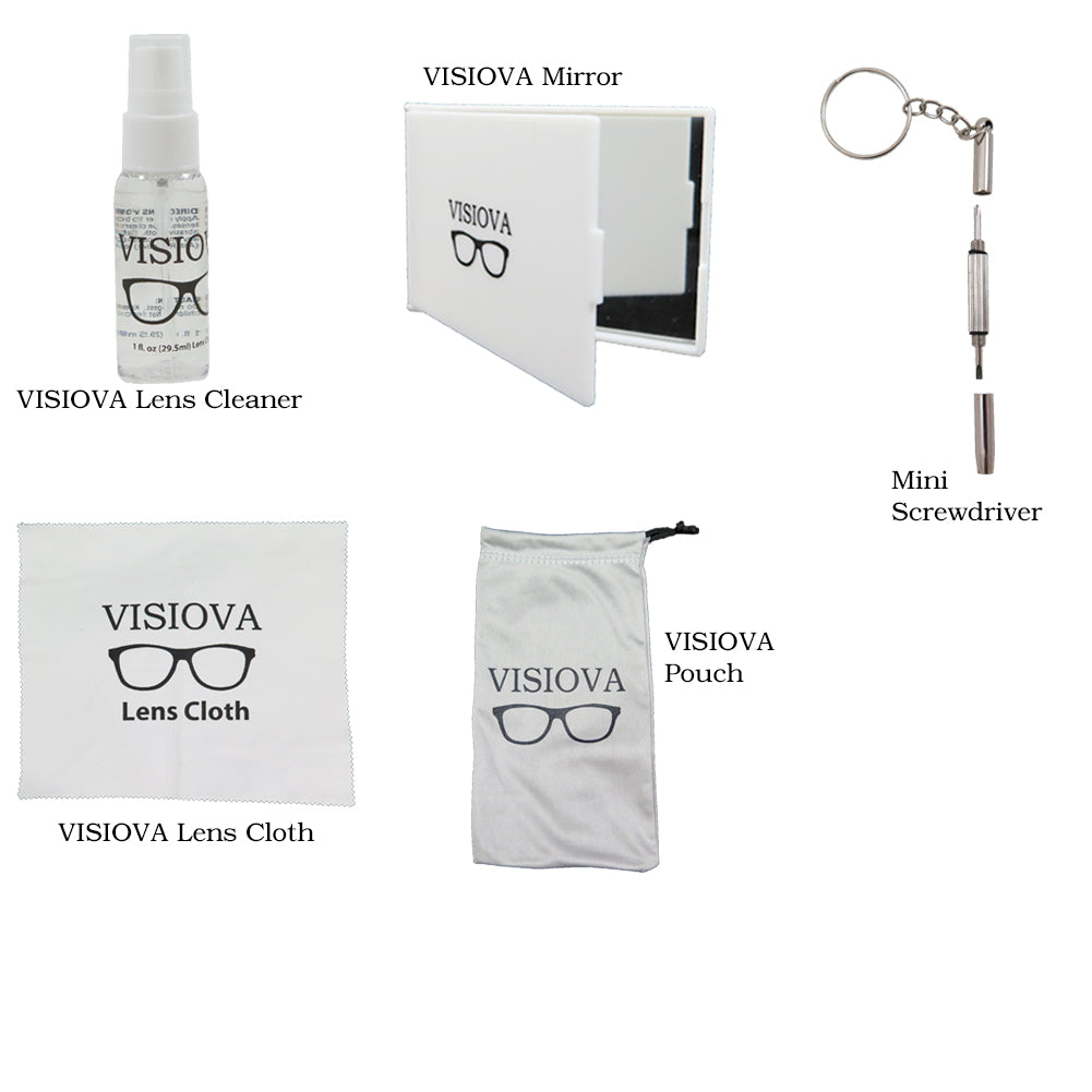 VISIOVA eyeglasses care kit